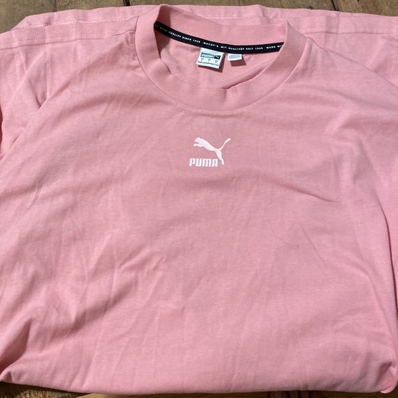 NWOT Puma Powder Pink T-shirt Dress - Picture 5 of 6